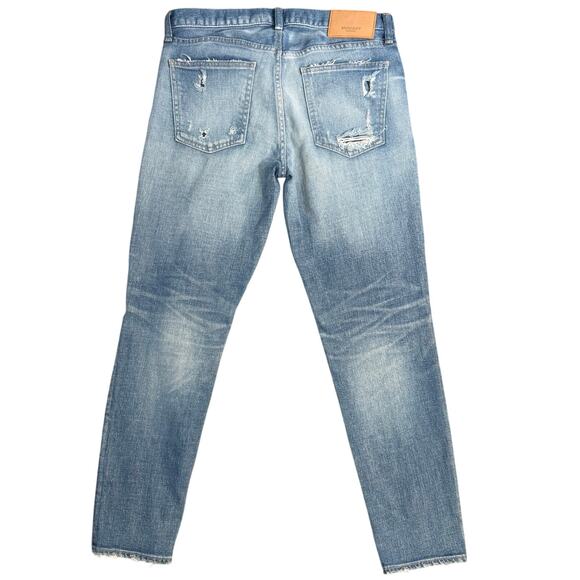 Moussy Vintage Women’s Ridgewood Distressed Skinny Japanese Denim Jeans Size 28 - Picture 2 of 12